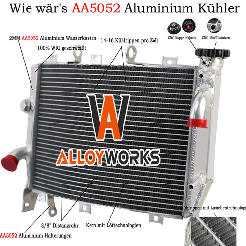 Radiatore alluminio nuovo per