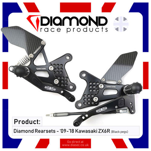 Kit poggiapiedi diamantati - diamantati,